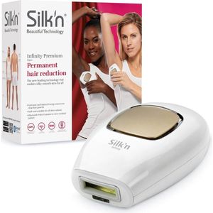 Silk'n Ontharingsapparaat - Infinity Premium - IPL - voor alle huidskleuren - Sinterklaas cadeau - Wit