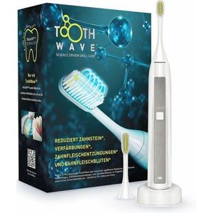 Silk'n Toothwave TW1PE1001 elektrische Zahnbürste in weiß Technologie gegen Verfärbungen & Zahnstein