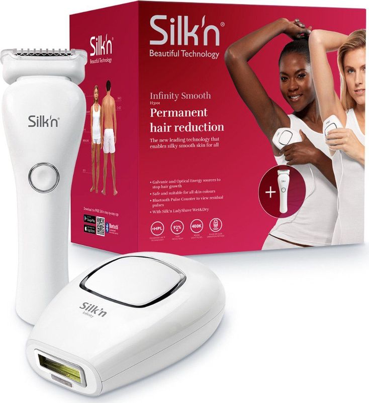 Silk'n - Infinity Smooth - Ontharingsapparaat - IPL