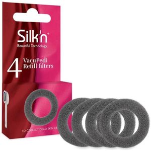 Silk'n VacuPedi Refill Filters vervangfilters voor een elektrische voetvijl 4 st