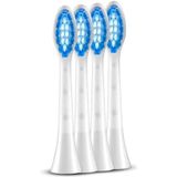 SILK'N - Vervangende Opzetborstels - Wit - Zacht - Familieverpakking (4 stuks)