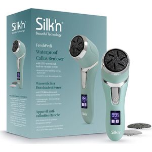 Silk’n Pedicureset elektrisch – Eeltverwijderaar FreshPedi met waterdichte functie - Mint