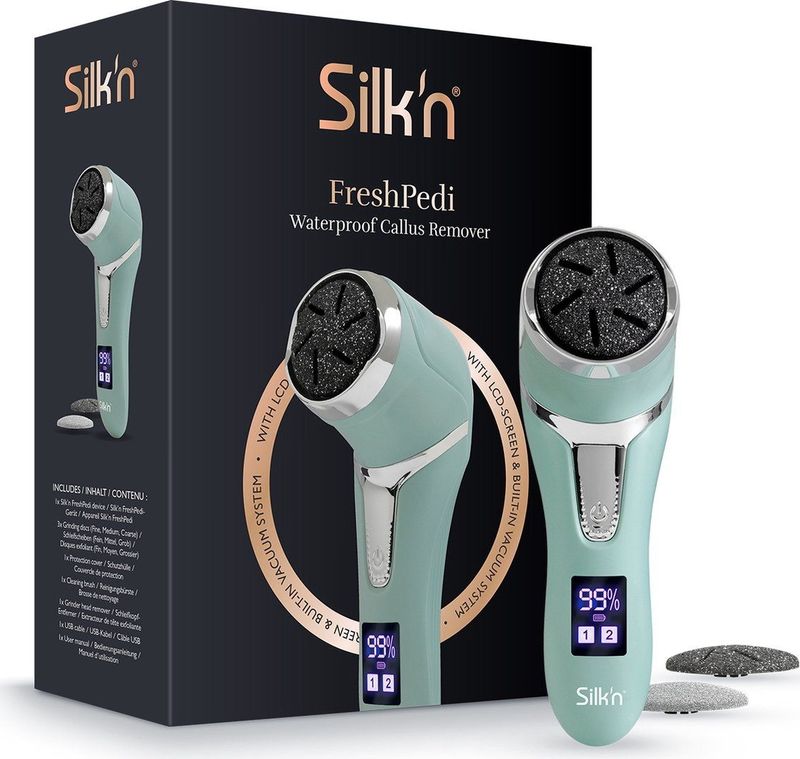 Silk'n FreshPedi - Elektrische Eeltverwijderaar - Waterdicht - Oplaadbaar