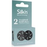 Silk'n FreshPedi - Medium & Coarse - Vervangende Opzetstuk - 2 st - Pedicure Unisex