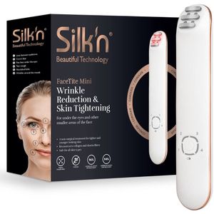 Silk'n Skincare gezichtsverzorging apparaat - FaceTite Mini - Rimpelvermindering & huidverstrakking - Wit
