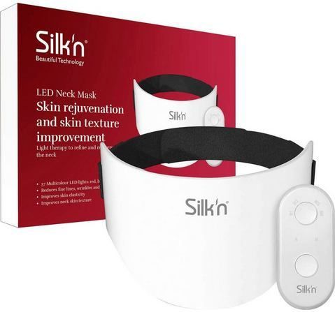 Silk'n Skincare LED masker - LED Neck Mask - huidverzorging - LED-lichttechnologie - Wit