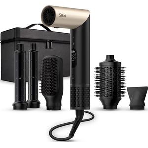 Silk'n - SilkyAir Flex - Luchtstylingtool - Zwart - 5-in-1