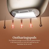 Silk'n 7 - Lichtontharingsapparaat - Goud - Ergonomisch Ontwerp - Roterende Kop