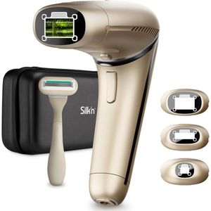 Silk'n 7 - Lichtontharingsapparaat - Goud - Ergonomisch Ontwerp - Roterende Kop