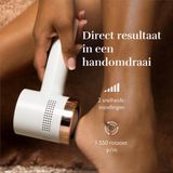 Eeltverwijderaar - Rozegoudkleur - Lithium-Ionen Accu