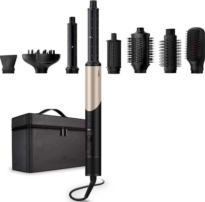 Silk'n - SilkyAir Flex - Föhn - 1600 W - Borstelloze Motor - Inclusief Opzetstukken
