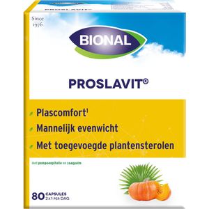 Bional - Proslavit - Voedingssupplement - Met Pompoen en Zaagpalm - 90 Capsules
