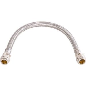 BPE RVS flexibele slang 35cm 12x12mm knel