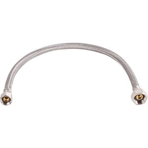 BPE RVS flexibele slang 50cm 1/2" bn.dr. x 3/8" bn.dr.