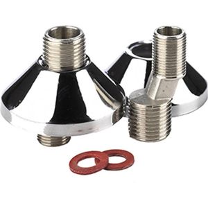BPE S-koppeling met rozet 3/4" x 3/8" 17.5mm (2 Stuks)