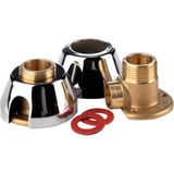 Best-Design Muurplaatkoppeling - 3/4x15 mm - Hoogwaardige Materialen