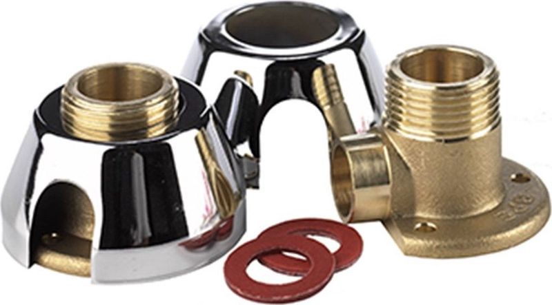 Best-Design Muurplaatkoppeling - 3/4x15 mm - Hoogwaardige Materialen