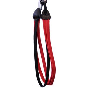 Veiligheidsbinder 50 Cm Nylon/elastaan Rood/zwart