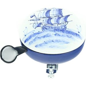 Widek Glocke Ding Dong delft blauen Boot auf Karte