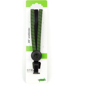 Qibbel Triobinder Eye met haak 3x12mm zwart/olijfgroen