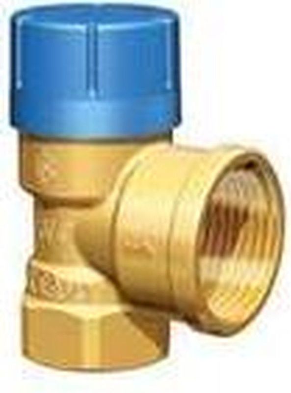 Flamco - Prescor-B - Overstortventiel - 1/2" - 6 Bar - Hoogwaardig Materiaal