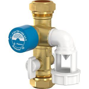 Flamco Prescor HR Inlaatcombinatie 22x22mm Knel