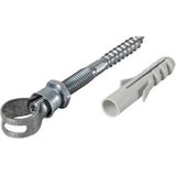 Plieger CV-muurbeugel 8x1/2"/22mm (4 Stuks)