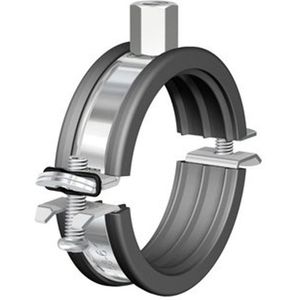 FLAM tweedelige beugel BSM, staal, blank, uitw buisdiam 58 - 61mm