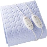 Inventum HN5211L - Elektrische onderdeken - 2 persoons - 150x140 cm - Fleece - Lichtblauw