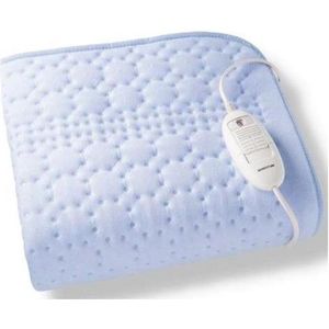 Inventum HN135 - Elektrische Onderdeken - Lichtblauw - Fleece - 1 Persoons