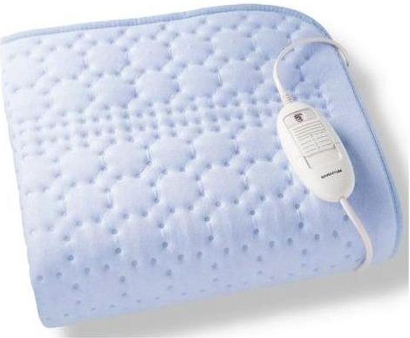 Inventum HN135 - Elektrische Onderdeken - Lichtblauw - Fleece - 1 Persoons