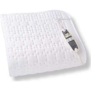 Inventum - HN197V - Elektrische Onderdeken - Wit - Fleece - Anti Allergie