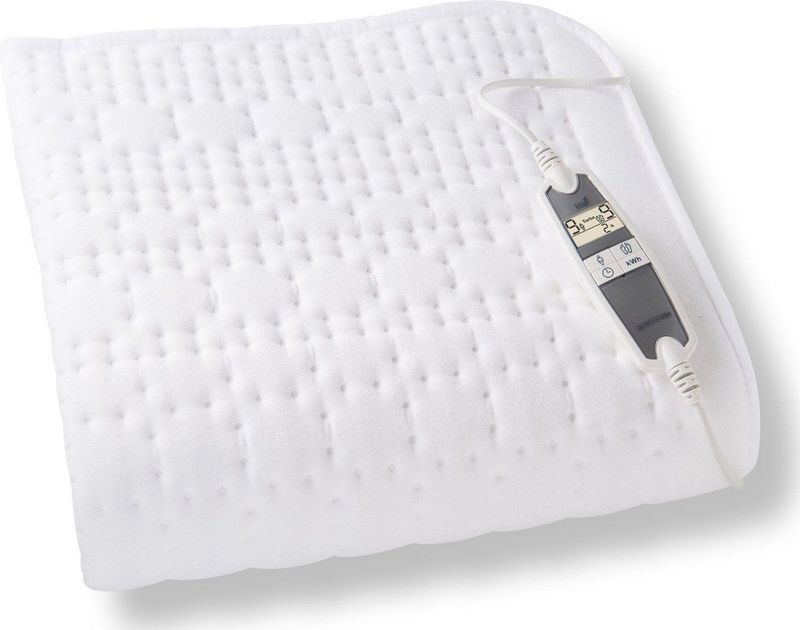 Inventum - HN197V - Elektrische Onderdeken - Wit - Fleece - Anti Allergie