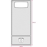 Inventum HL197V - Elektrische Onderdeken - Wit - Fleece - Anti Allergie - Antibacterieel