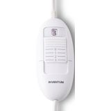 Inventum HNK18 - Warmtekussen - Fleece - Wit/Grijs - Automatische Uitschakeling