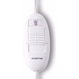 Inventum HN236I - Elektrische Onderdeken - Lichtblauw - Fleece - 2 Persoons