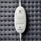 Inventum - HNK182G - Elektrisch Warmtekussen - Grijs - Fleece