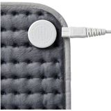 Inventum - HNK182G - Elektrisch Warmtekussen - Grijs - Fleece