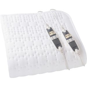 Inventum - HN297V - Elektrische Onderdeken - Wit - 2-persoons - 9 Warmtestanden
