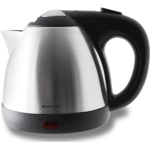 Inventum HW508 - Waterkoker - Inhoud 0,8 liter - Roestvrijstaal - 1100 watt - RVS/Zwart
