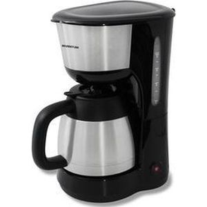 Inventum KZ618 - Koffiezetapparaat - 1 liter - 8 kopjes - Filter 1x4 - Thermoskan - Filterkoffie - Zwart/RVS