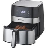 Inventum GF500HLD - Airfryer - Hetelucht friteuse - 5 liter - 80 tot 200 graden - PFAS vrij - 1700 watt - Zwart/Zilver - Beste Koop Maart 2025