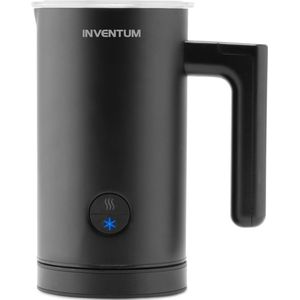 Inventum MK360B - Elektrische melkopschuimer - 150/300 ml - Warm/koud opschuimen - Verwarmen - Antikleeflaag - Zwart