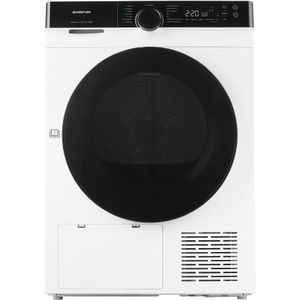 Inventum VDW8030W - Warmtepompdroger - 8kg - 14 programma's - UV-licht - Energieklasse A+++ - 66 dB - Wasdroger - Wit