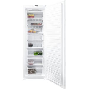 Inventum IVR1785S 178 cm No Frost inbouw vriezer energiezuinig- 197 liter - Supervriezen - Energielabel D - Ledverlichting - Diepvrieskast - Sleepdeur - 6 lades/2klepvakken - Wit