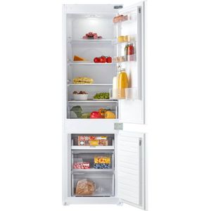 Inventum IKV1786S 178 cm stille inbouw koel-vriescombinatie - Koelkast met vriesvak - Energiezuinig - Supervriezen - Vershoudlade - 251 liter - Pizzavak - Sleepdeur - Wit