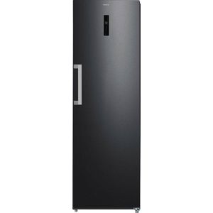 Inventum KK1850B - Vrijstaande koelkast - Kastmodel - Superkoelen - 362 liter - 185 cm hoog - 6 plateaus - Zwart RVS