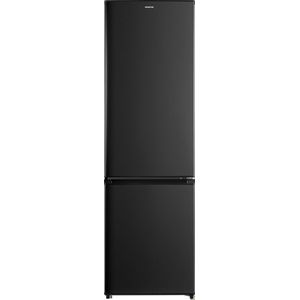 Inventum KV1808B No Frost energiezuinige koel-vriescombinatie - 180 cm hoog - 270 liter - Superkoelen - Supervriezen - Energielabel D - Vrijstaand - Zwart