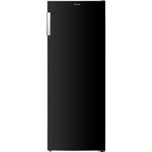 Inventum VR1430B No Frost kastmodel vriezer energiezuinig - 161 liter - 143 cm hoog - Supervriezen - Energielabel C - Geschikt voor garage tot -15°C - Vrijstaand - 5 lades/vakken - Zwart