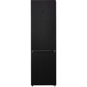 Inventum KV2010B - Vrijstaande koel-vriescombinatie - No Frost - Stil: 29 dB - 378 liter - Zwart RVS
